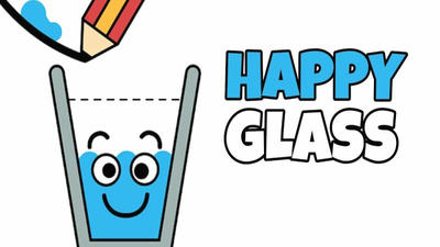 Happy Filled Glass